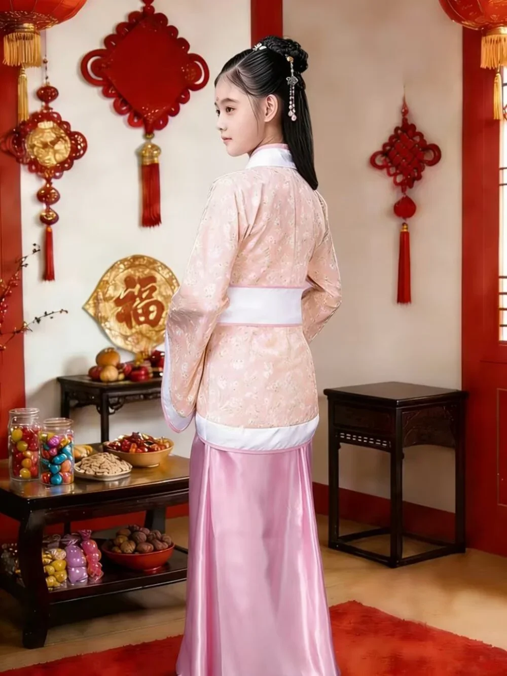 NWOT Girls kimono Set