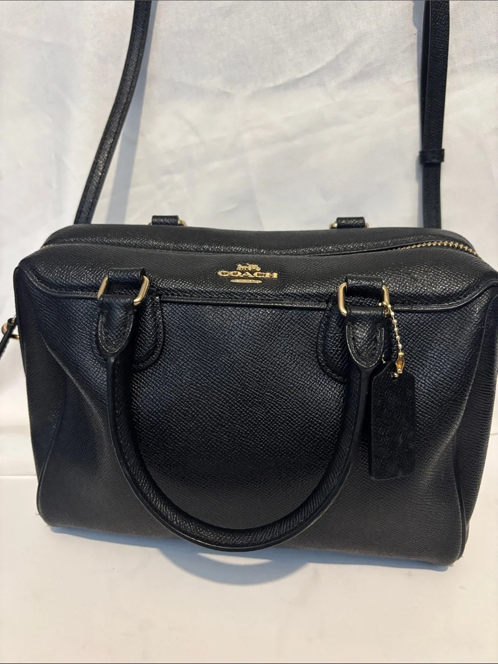 Coach compact satchel