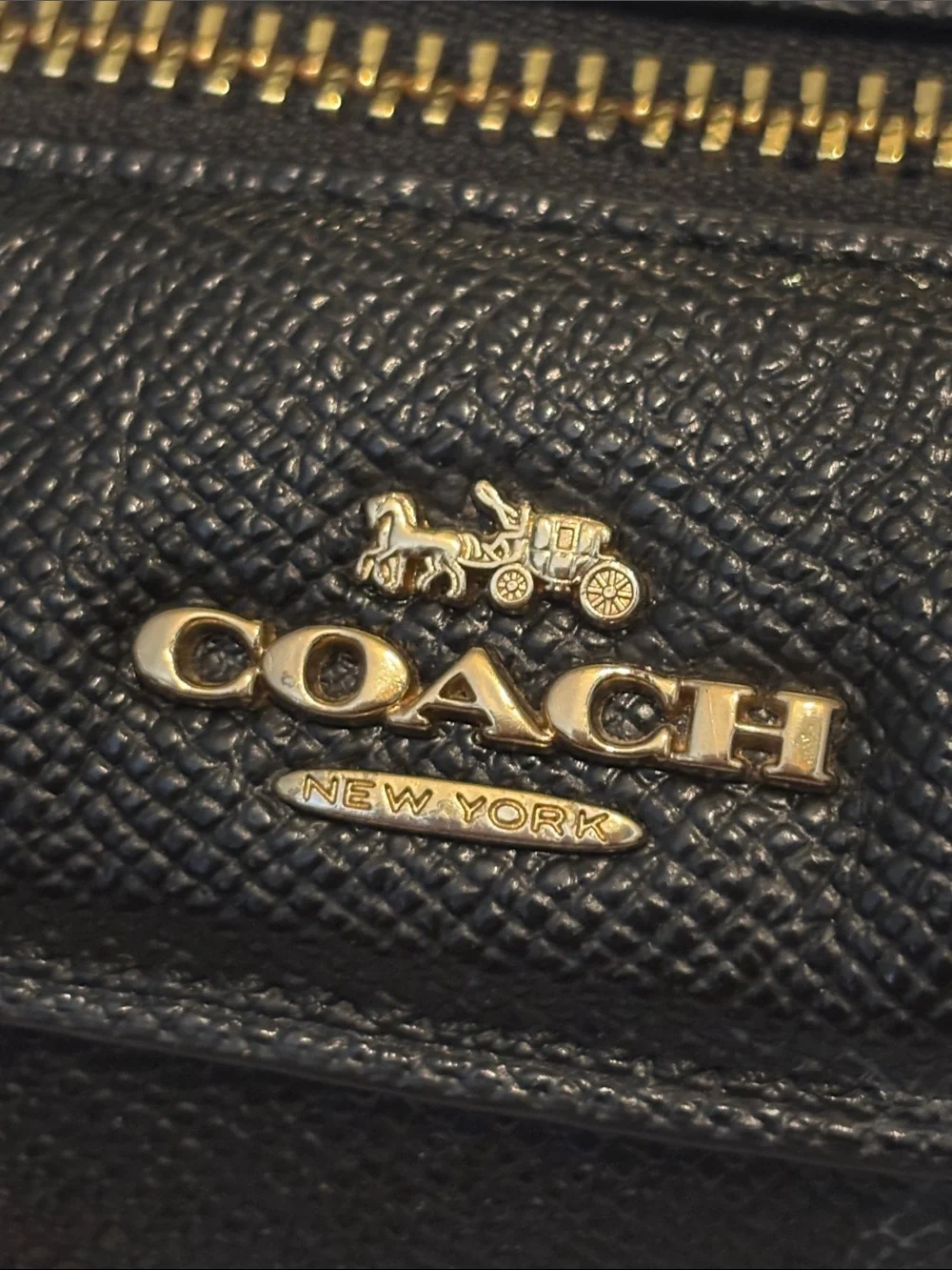Coach compact satchel