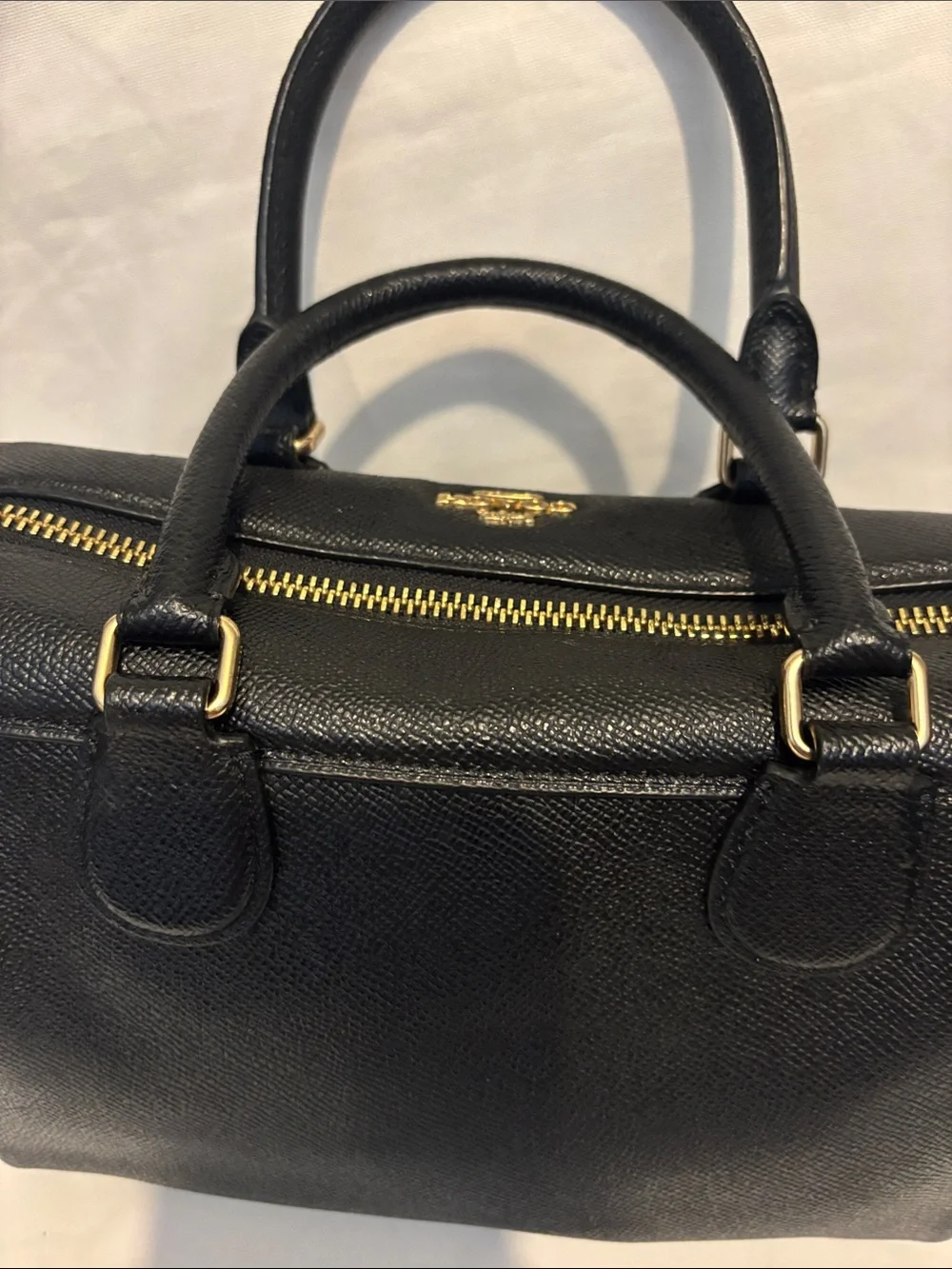 Coach compact satchel