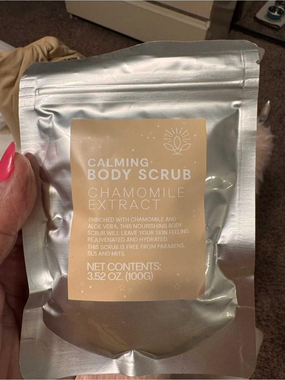 Chamomile Extract Bath & Body Set - Beige