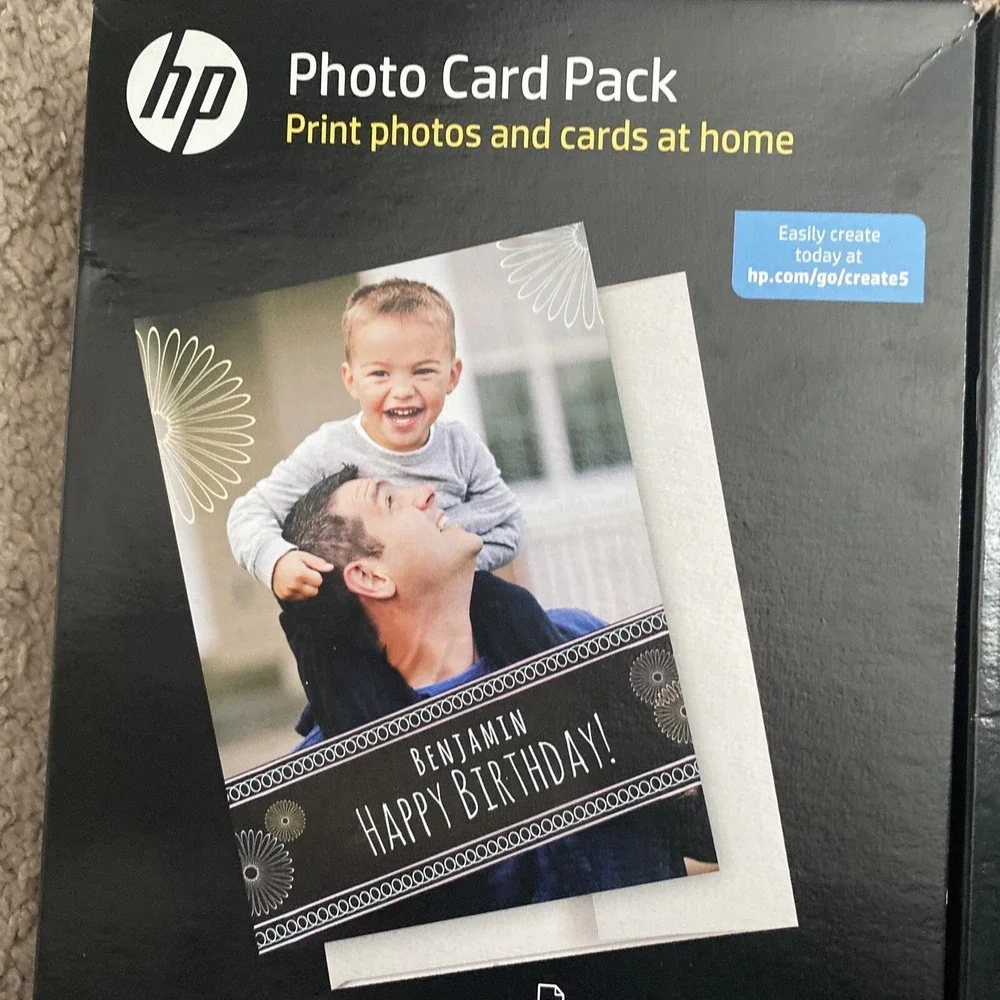HP photo card
