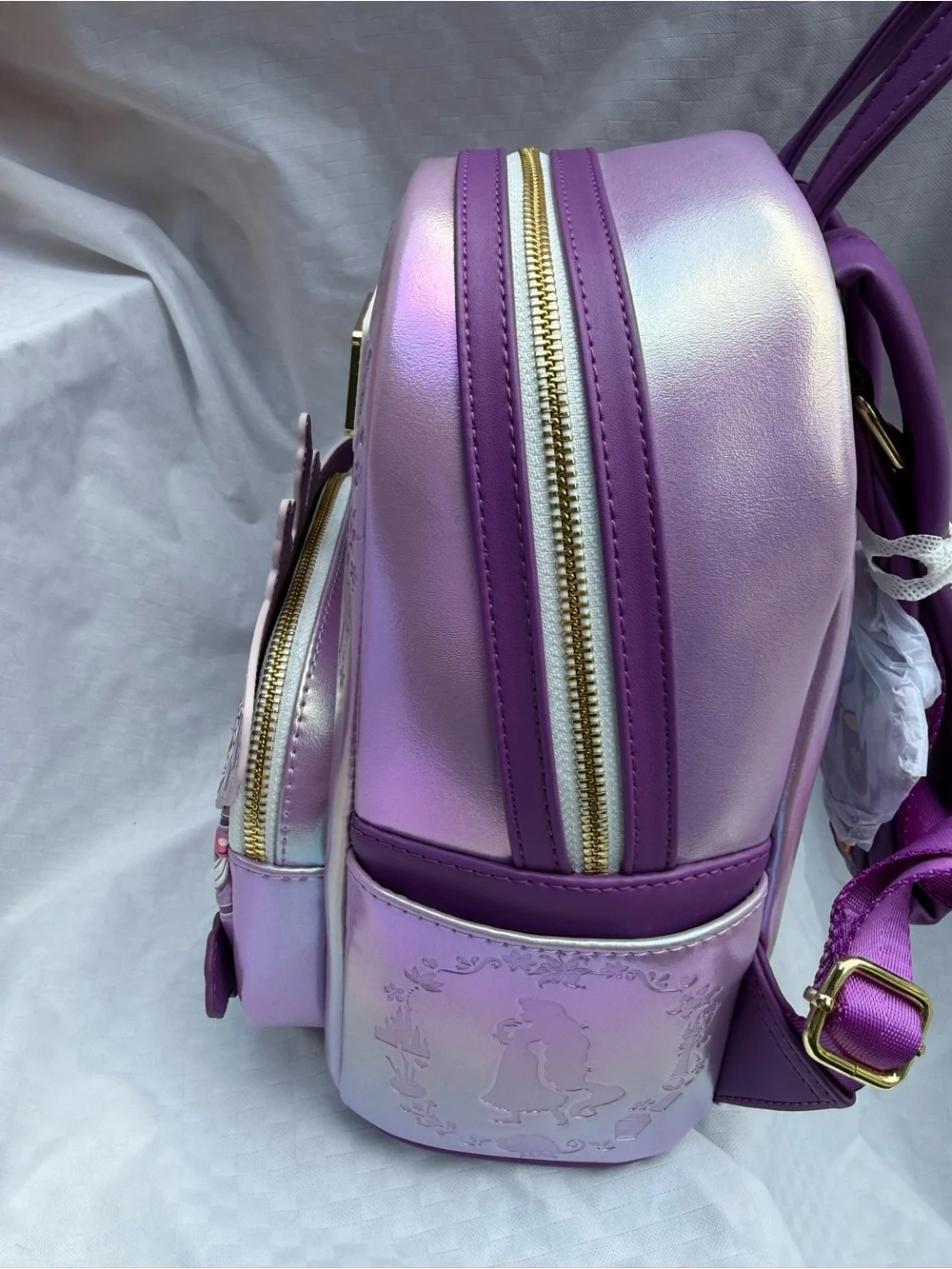 Loungefly DisneyTangeled Princess Purple  Mini Backpack