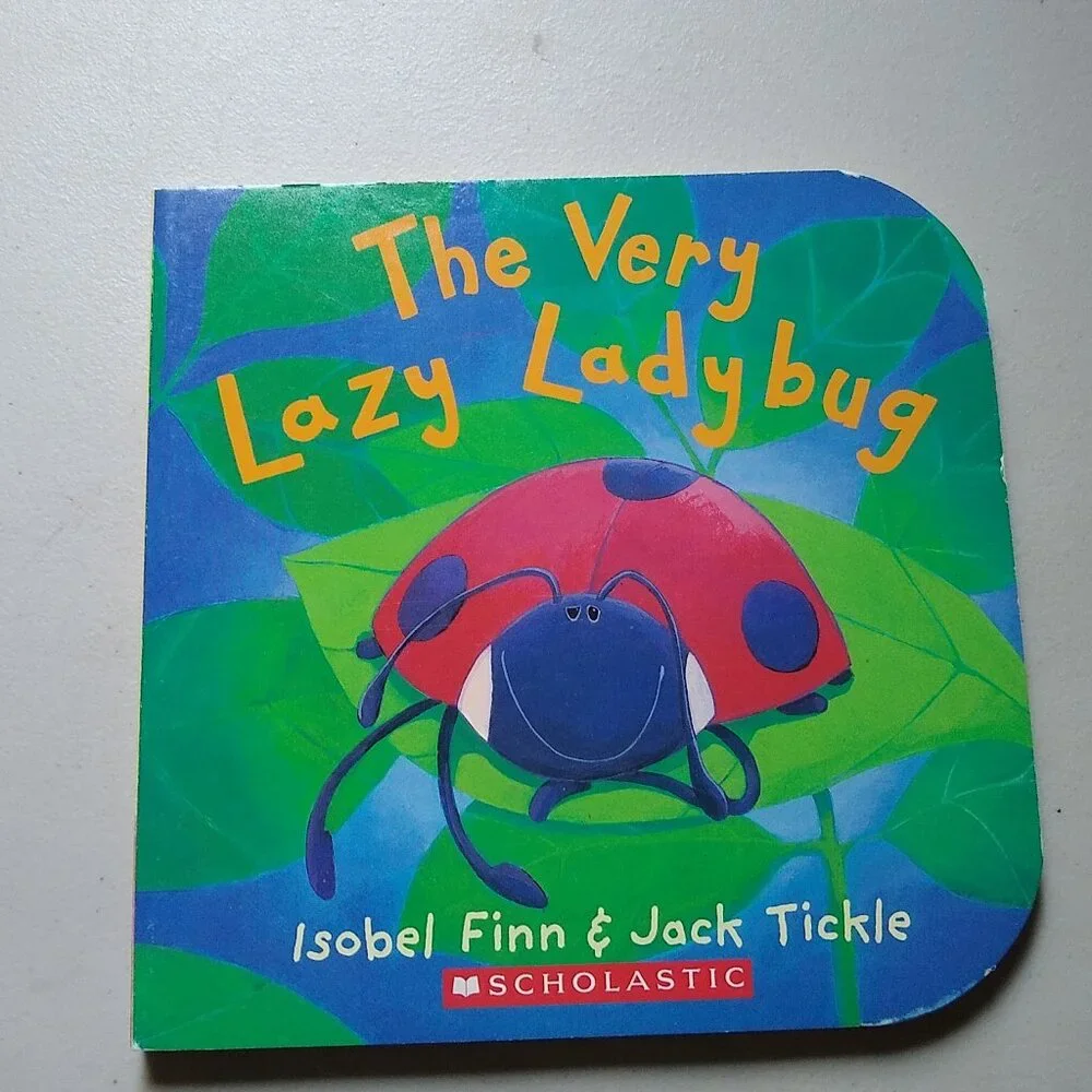 The Crunching Munching Caterpillar + The Very Lazy Ladybug by Sheridan Cain New