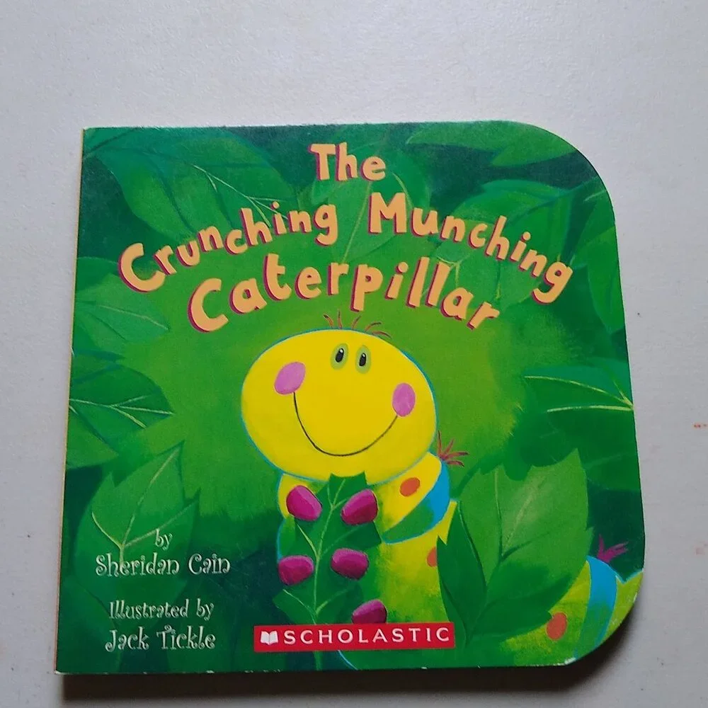 The Crunching Munching Caterpillar + The Very Lazy Ladybug by Sheridan Cain New