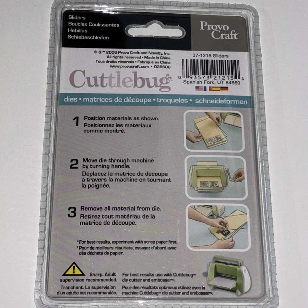 Cuttlebug die set