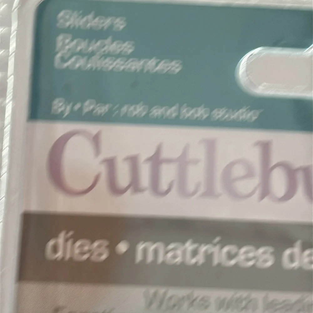 Cuttlebug die set