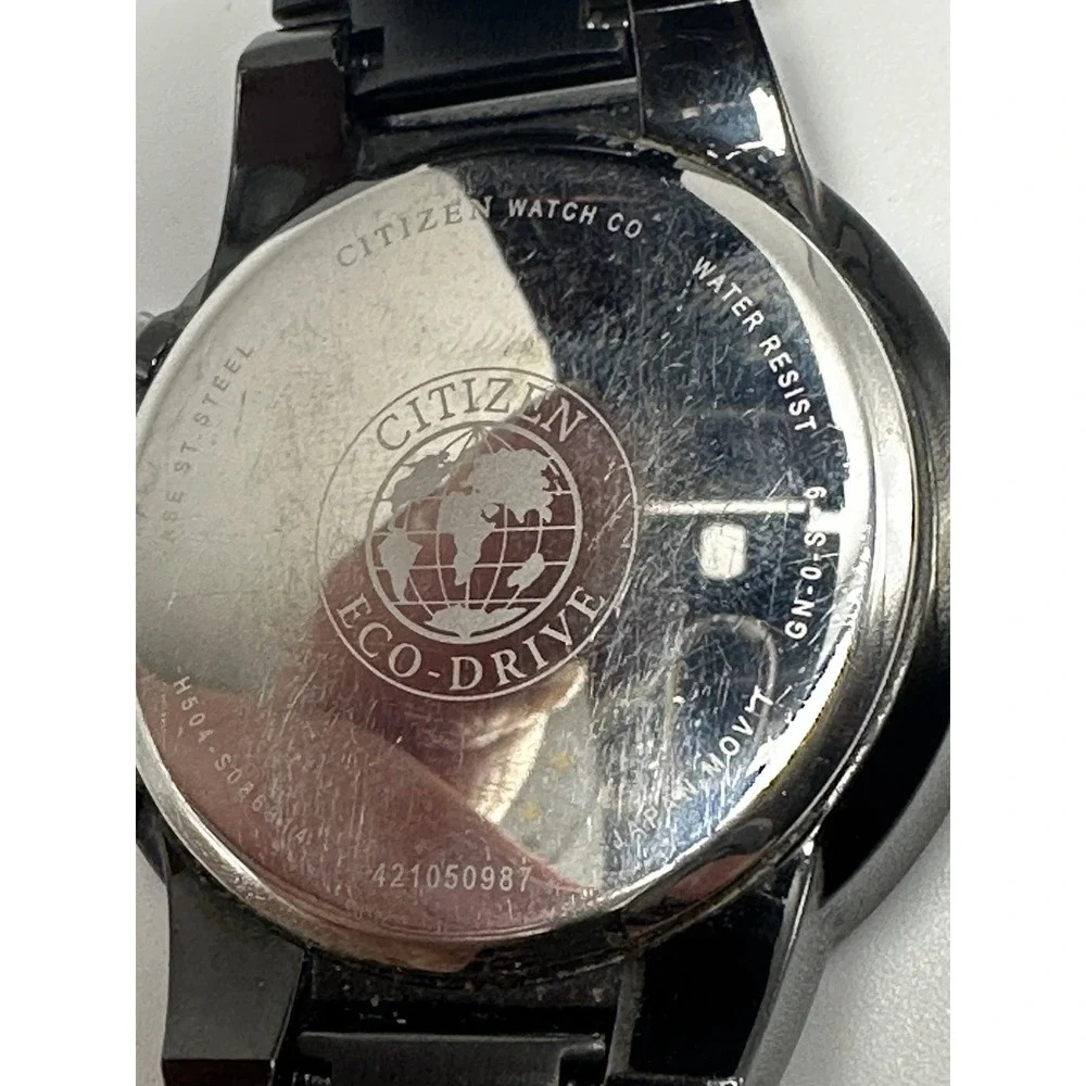 Citizen H504-S086914 Eco-Drive Mens‎ Working Watch 43MM 6.75