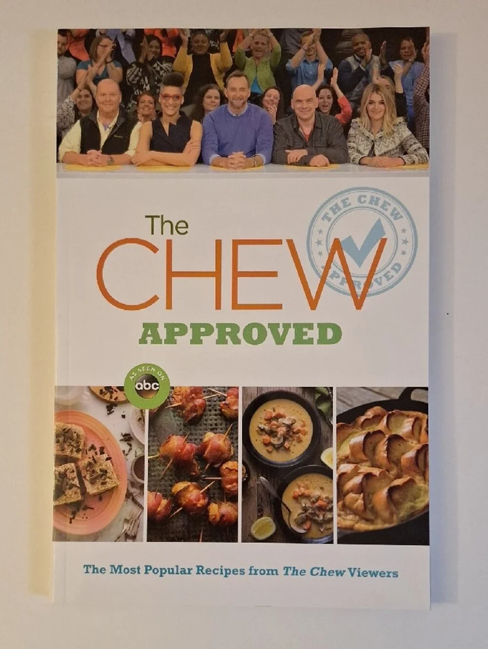 The chew two cabinet cookbooks