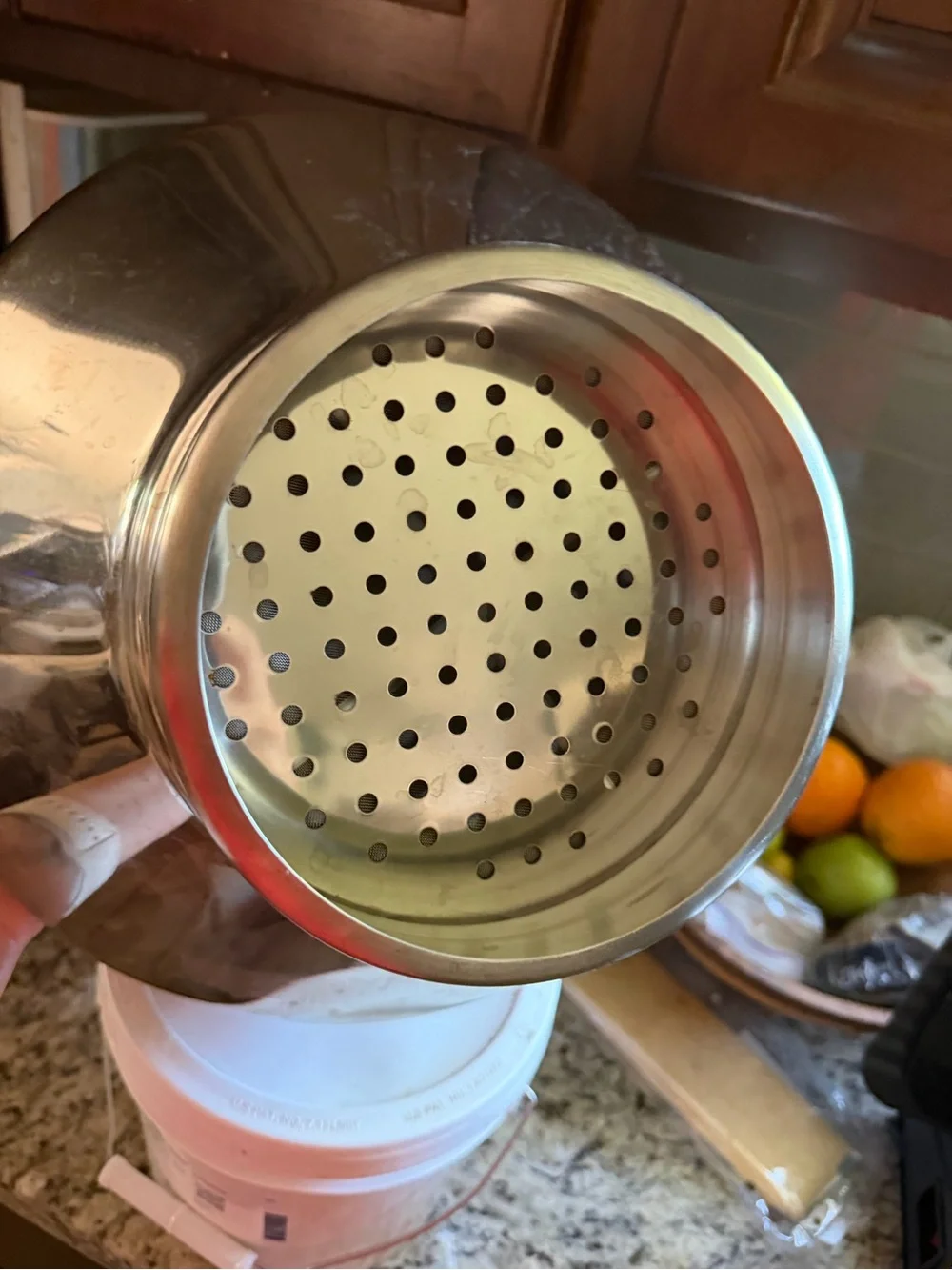Milk strainer filter funnel 10 quarts brand new