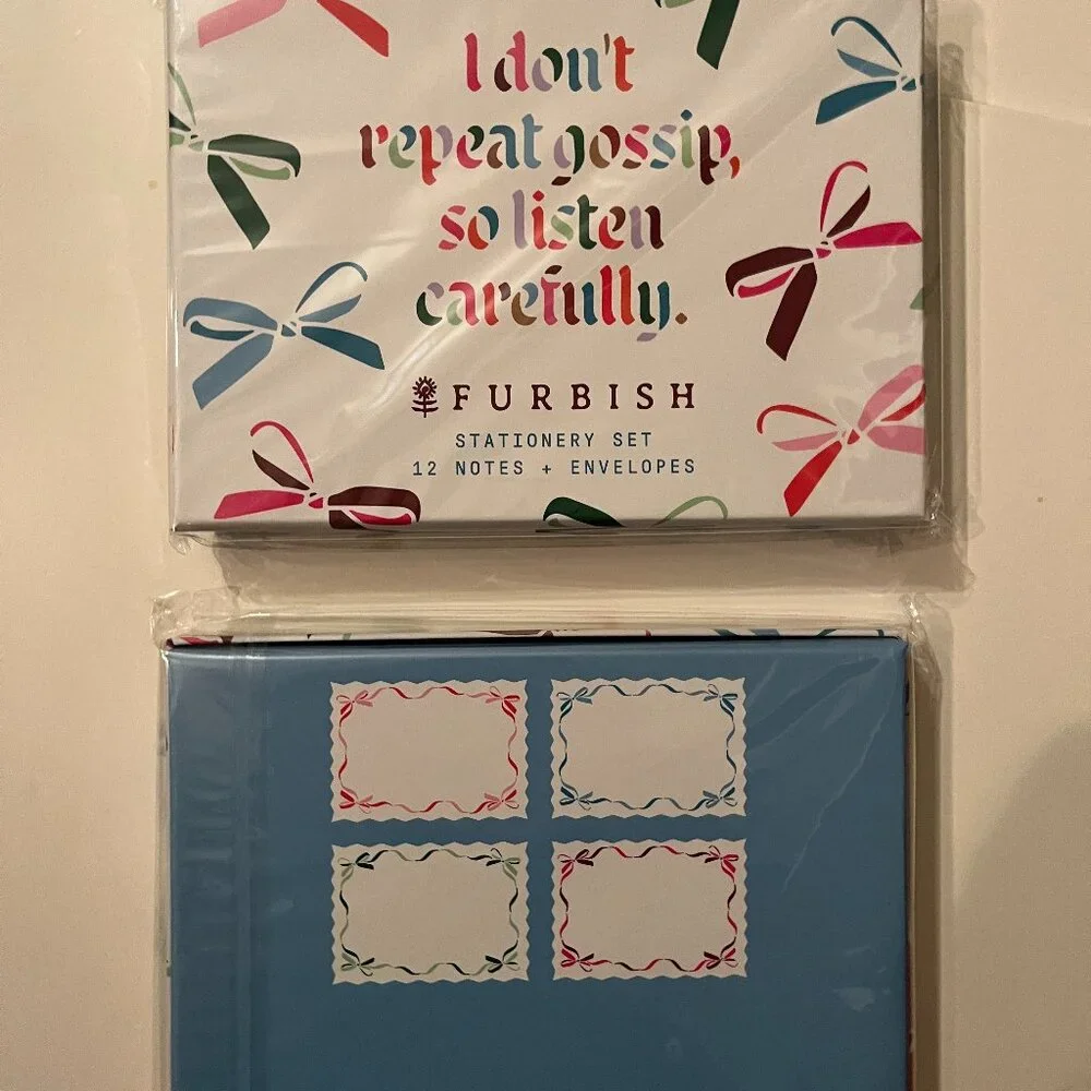 Snarky Note Cards - I Don't Repeat Gossip So Listen‎ Carefully  (2 boxes / NEW)
