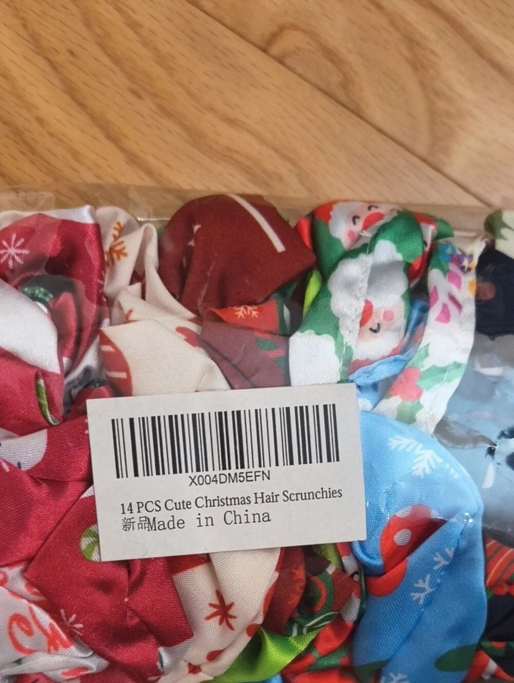 Cute Christmas Scrunchie 14 Pcs 2pks NWT