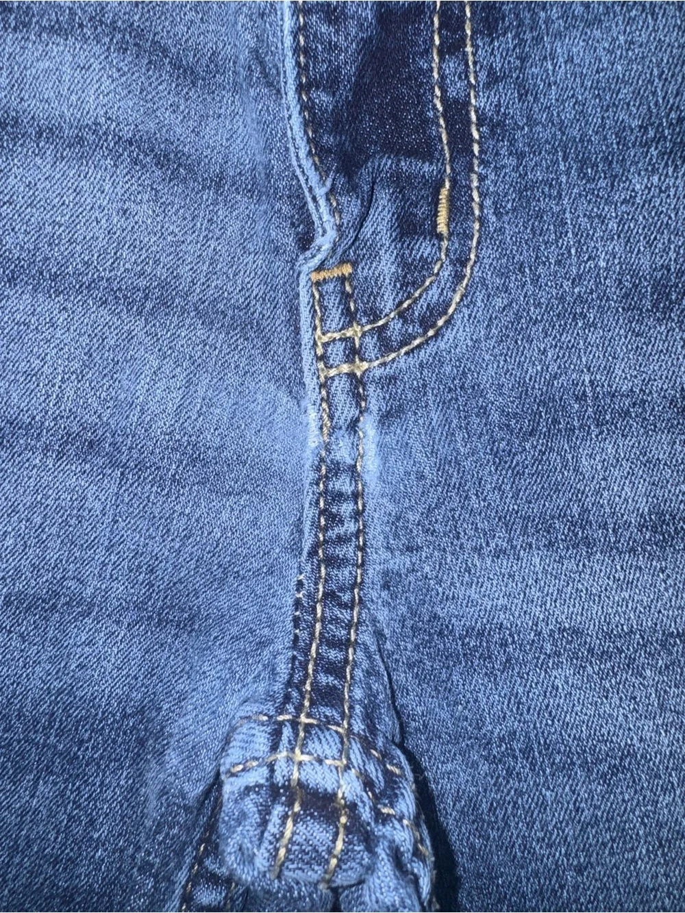OshKosh B’gosh Boys Classic Leg Jeans Size 7R Adjustable Waist Dark Wash
