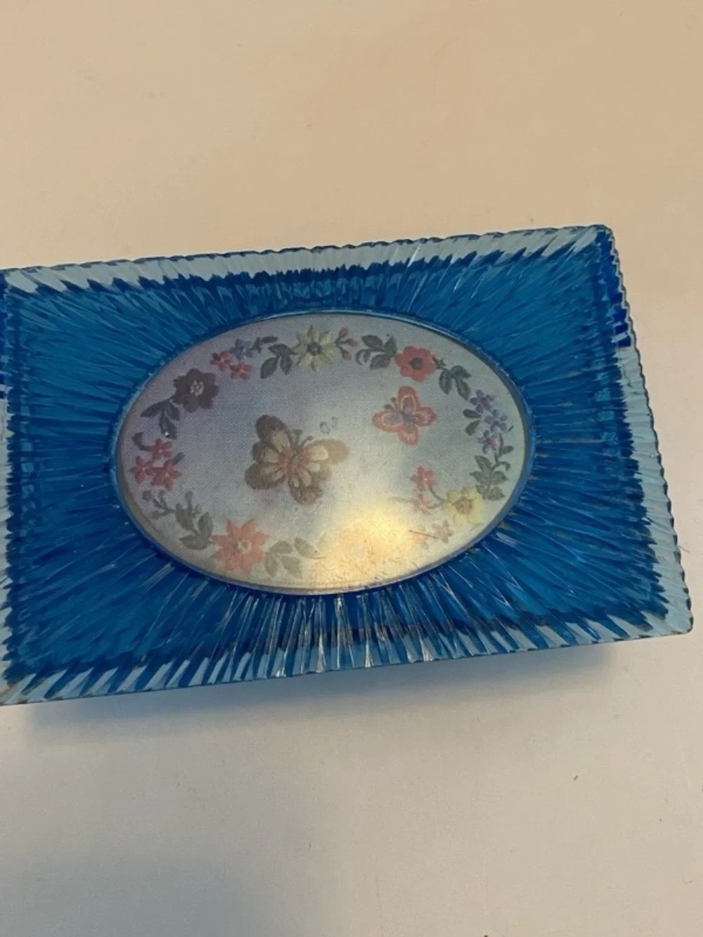 Unbranded vintage lucite