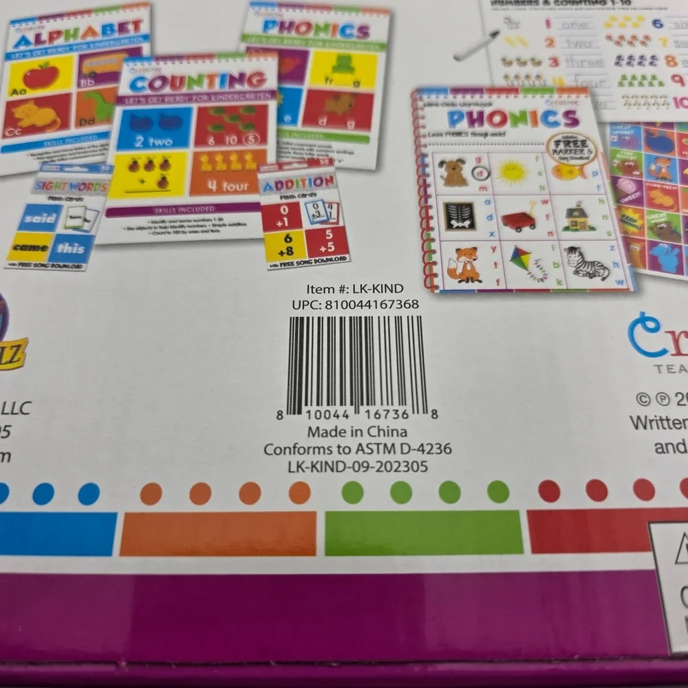 Creative Teaching Materials Kindergarten Learning Kit Educational Set New‎