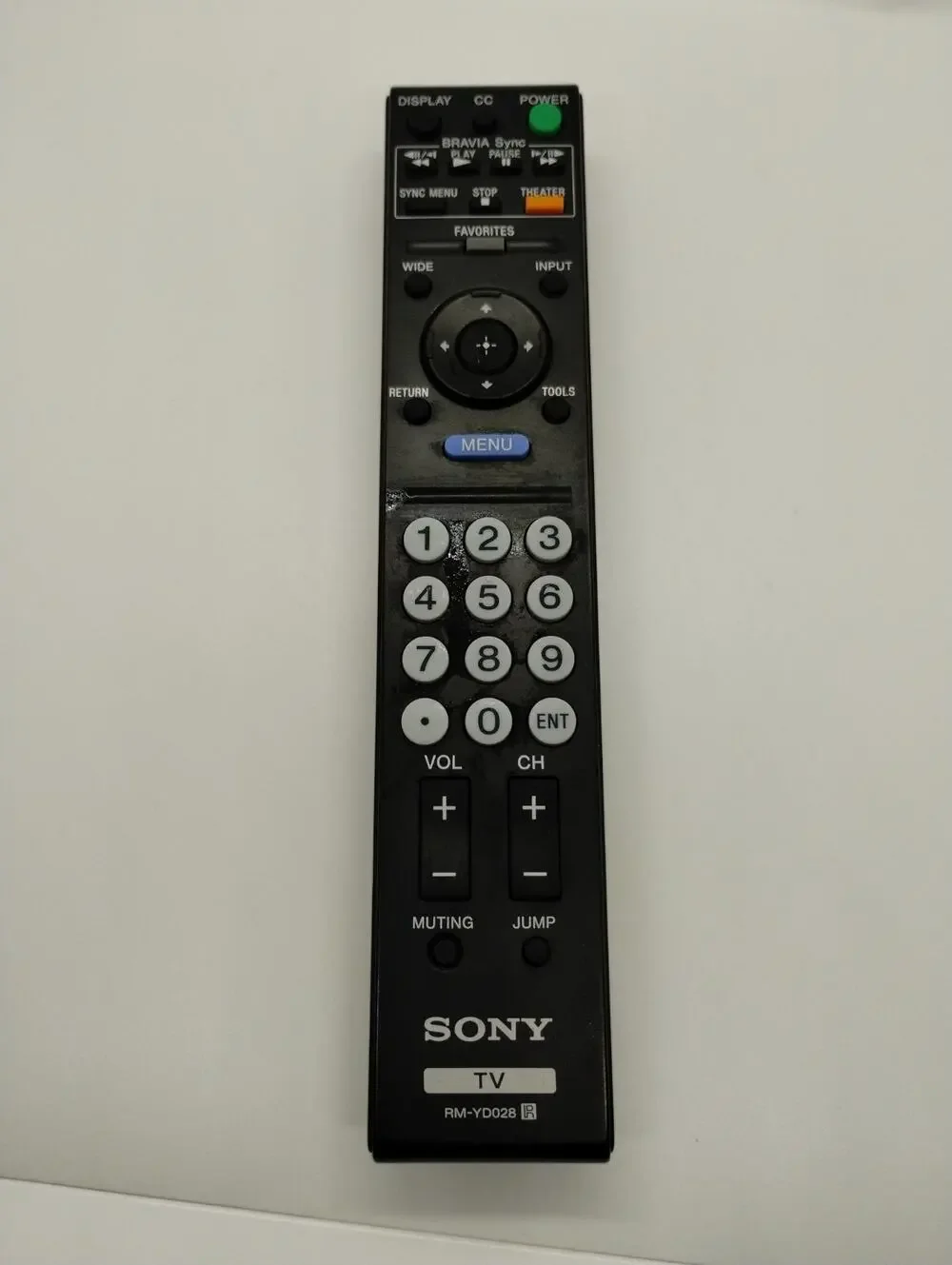 Original OEM Sony Bravia TV Remote Control RM-YD028 Tested Works