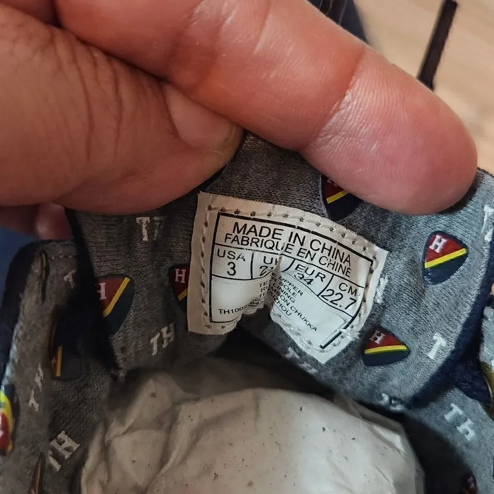 Tommy Hilfiger shoes are