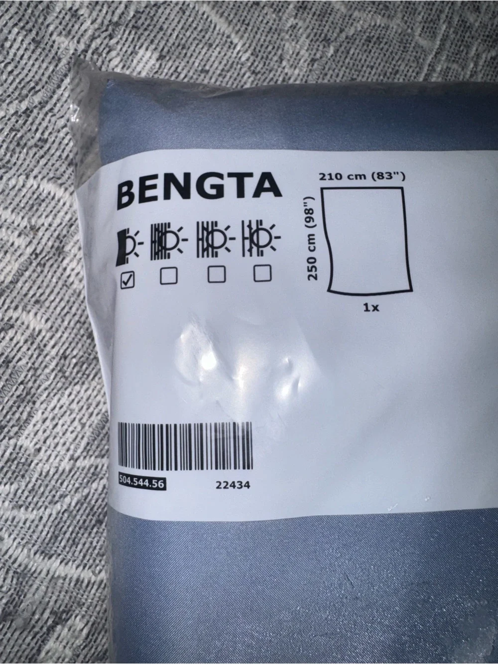 IKEA two curtains
