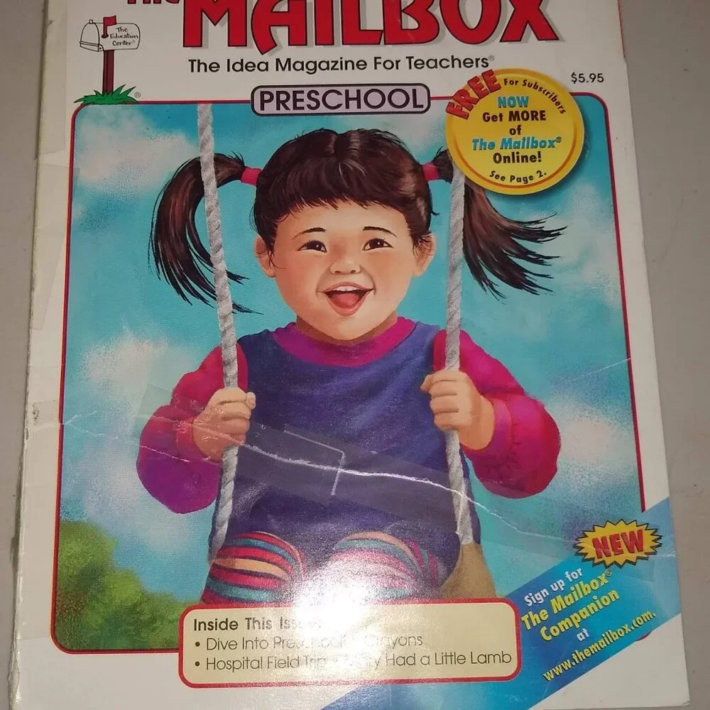 The Mailbox Preschool 1997 - 1999 magazines x 3