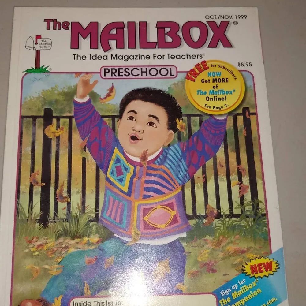 The Mailbox Preschool 1997 - 1999 magazines x 3