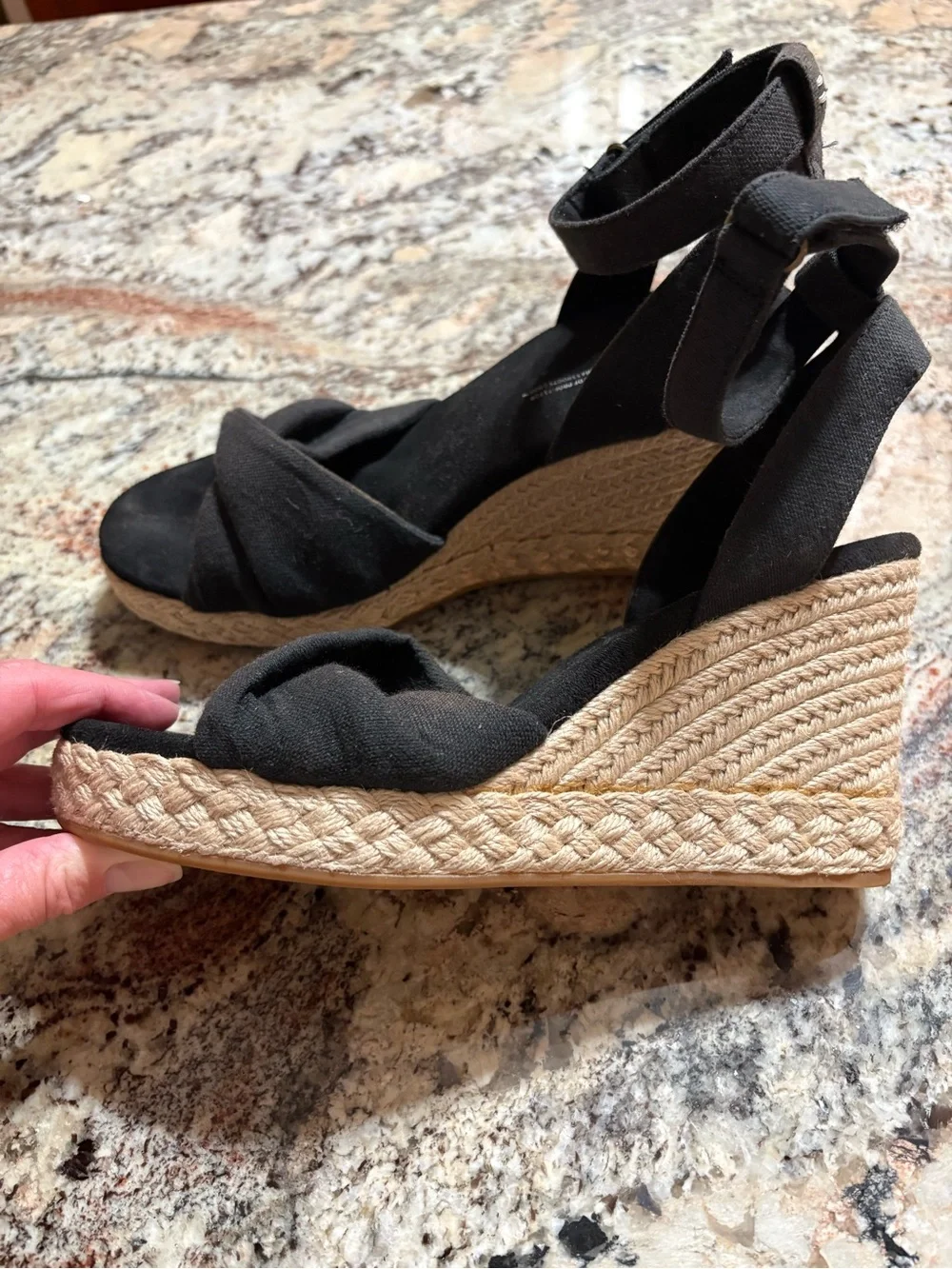 Toms strap fabric