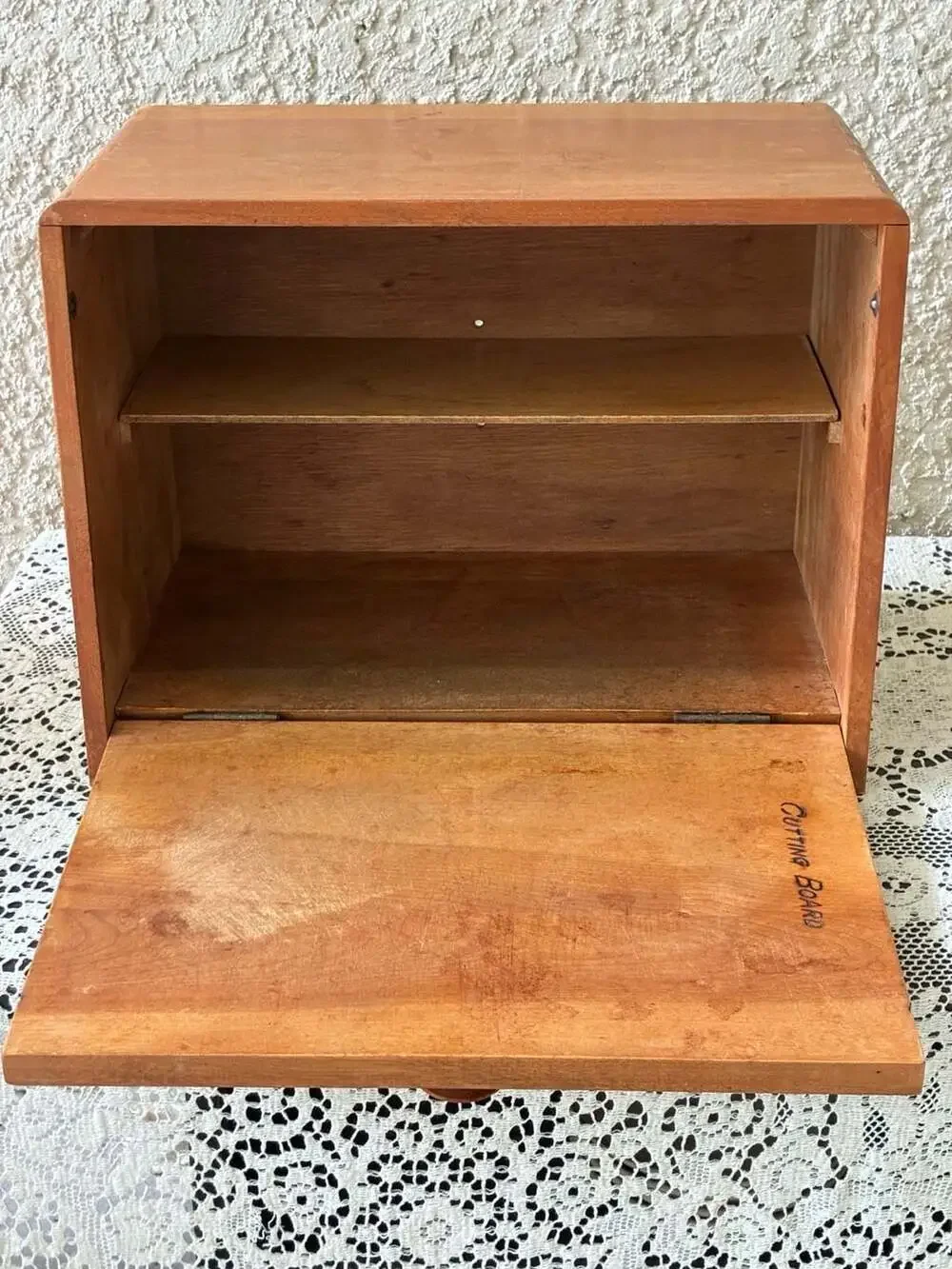Unknown vintage wooden