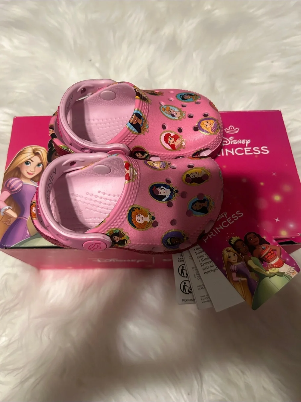 CROCS play heel pink