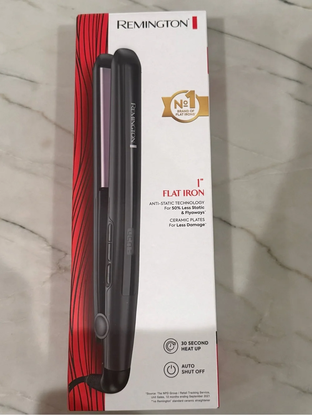 NEW⛱️Remington - 1-Inch Anti-Static Ceramic Flat Iron