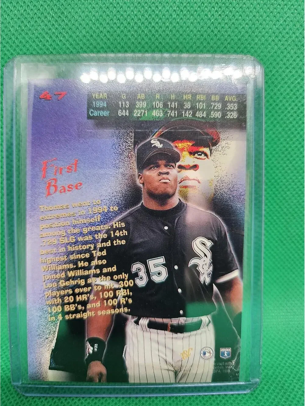 Topps frank thomas