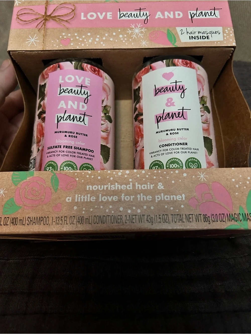 Love Beauty And Planet nourishing shampoo
