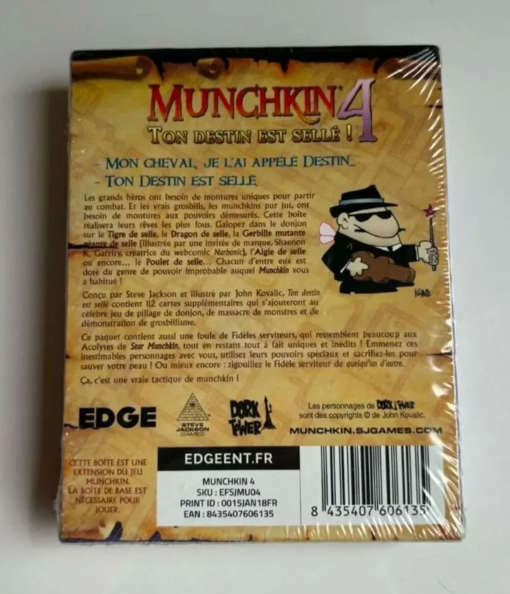 Steve Jackson Games sealed munchkin