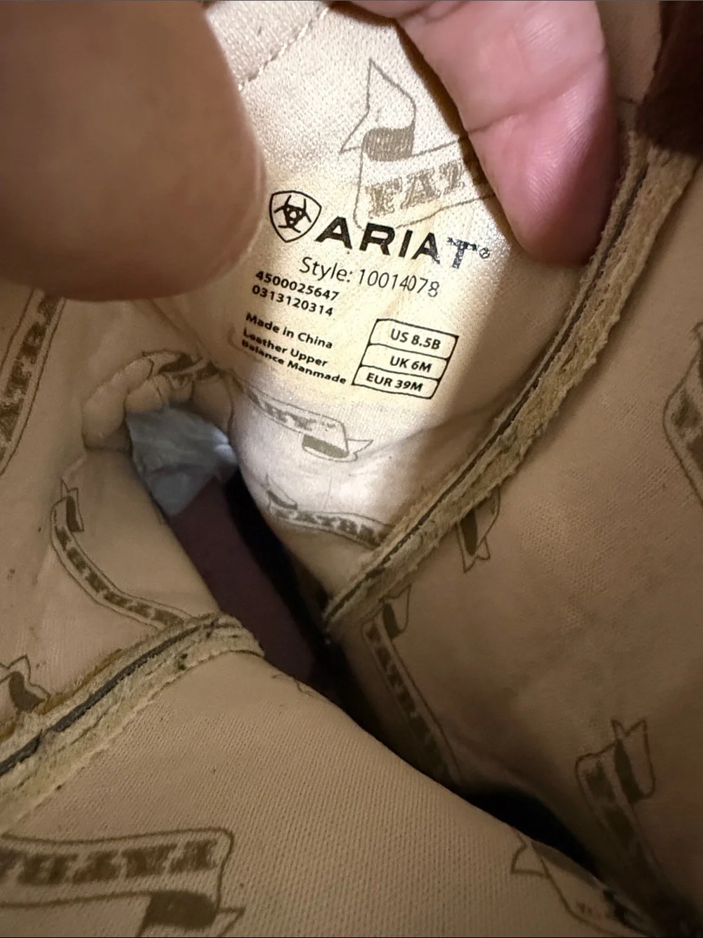 Ariat ankle boots