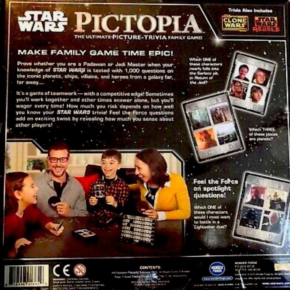 WONDER FORCE trivia star