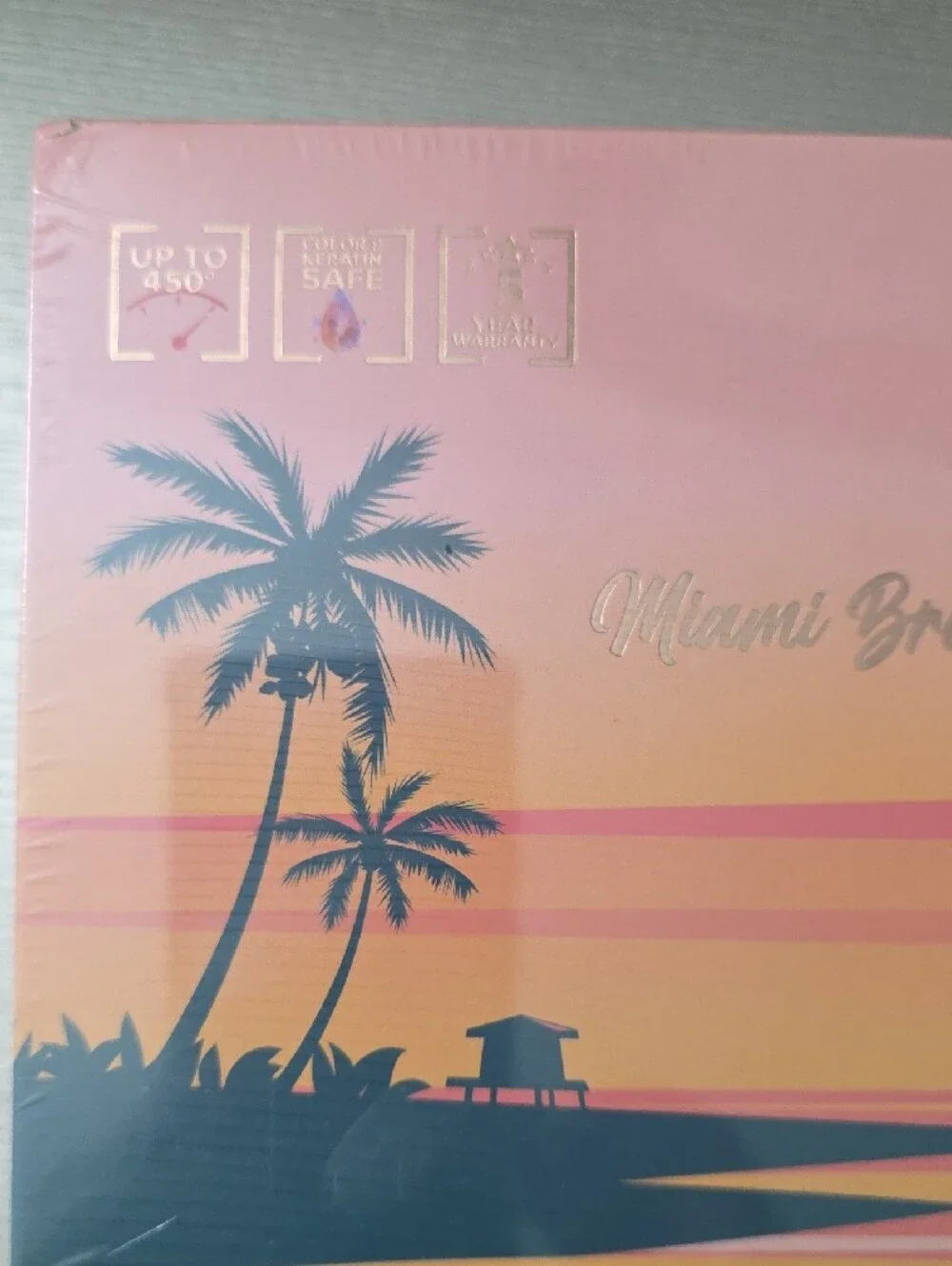 Miami Breeze. Infra-Titanium Superpower Hair Styling Tool (Ultra 3 )
