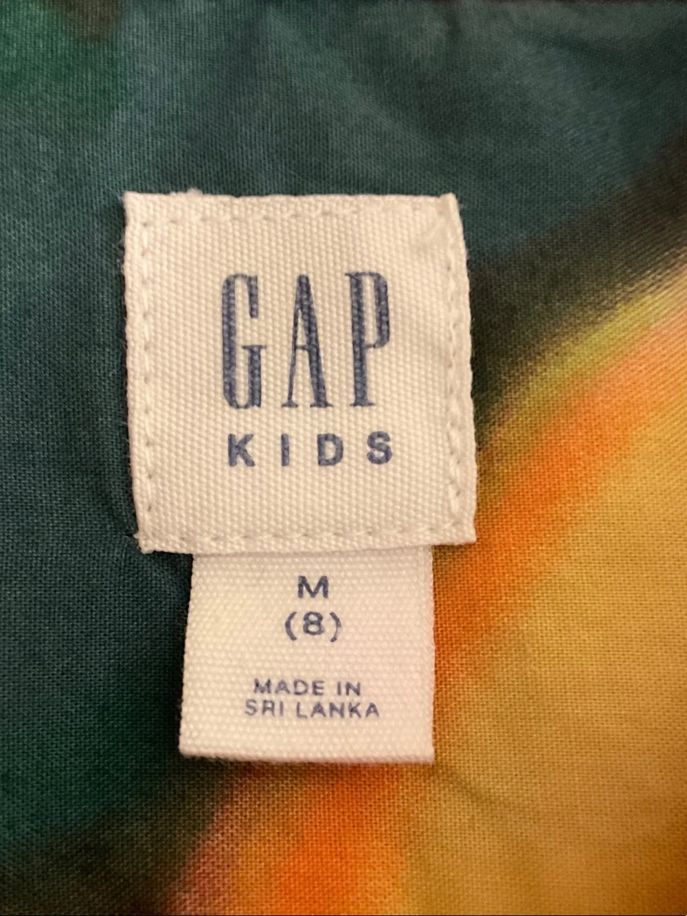 GAP vibrant abstract