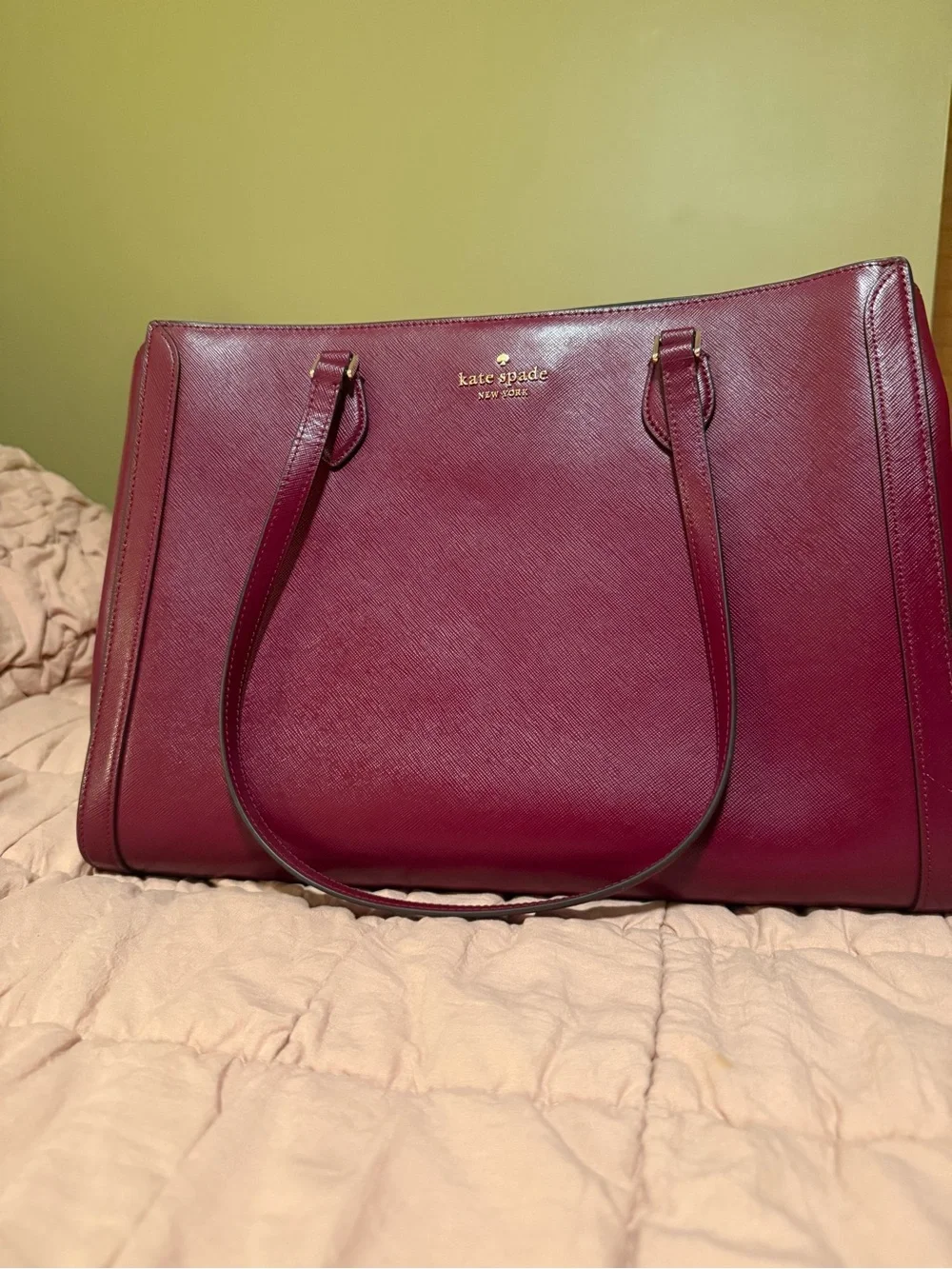 kate spade elegant saffiano