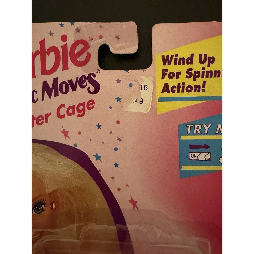 SEALED NEW - 1995 Mattel Barbie Magic Moves‎ Wind Up Pet Hamster Cage
