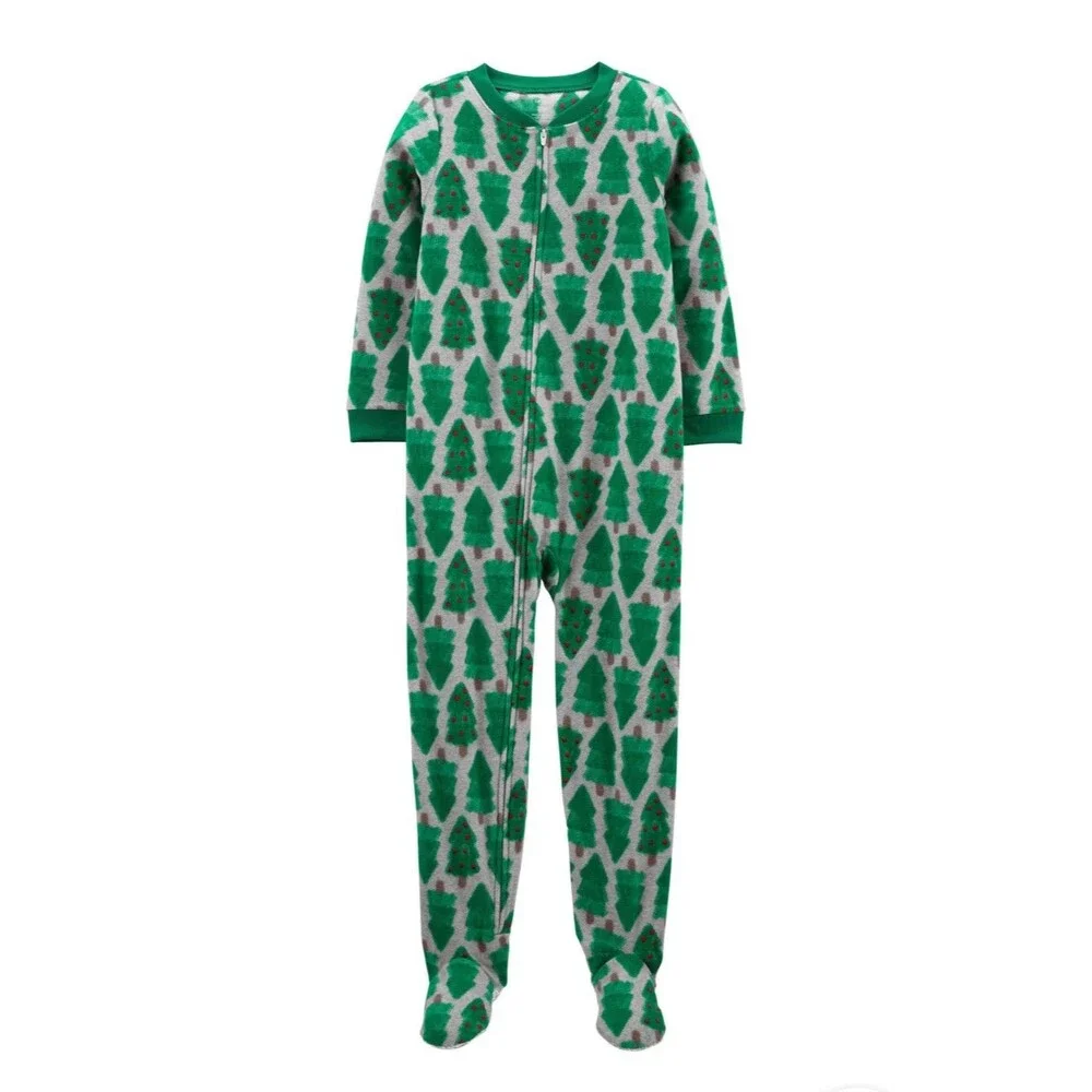 Carters fleece footed