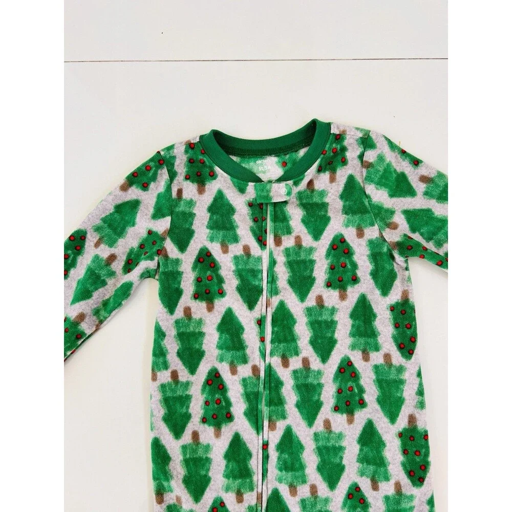 Carters fleece footed