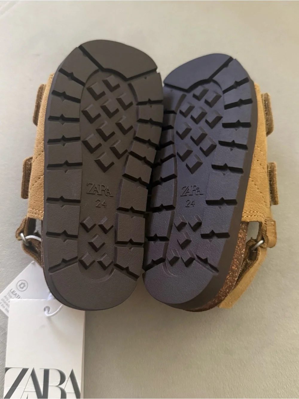 Zara brown suede