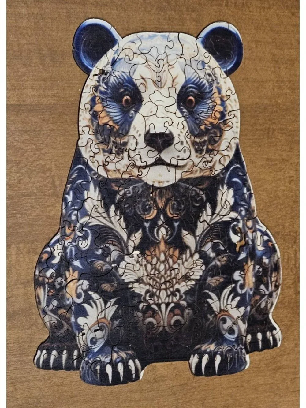 Unknown panda wooden