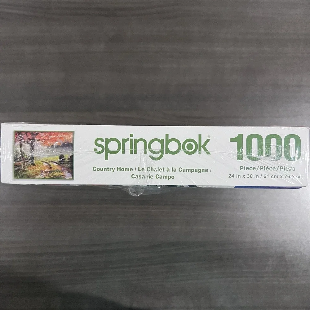 Springbok's 1000‎ Piece Jigsaw Puzzle Country Home Brand New USA Factory Sealed