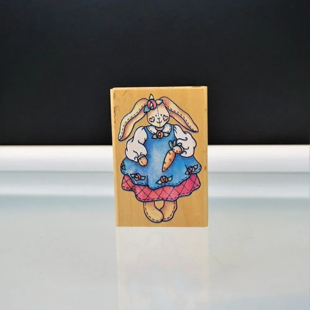 Rubber Stampede pre easter stitched
