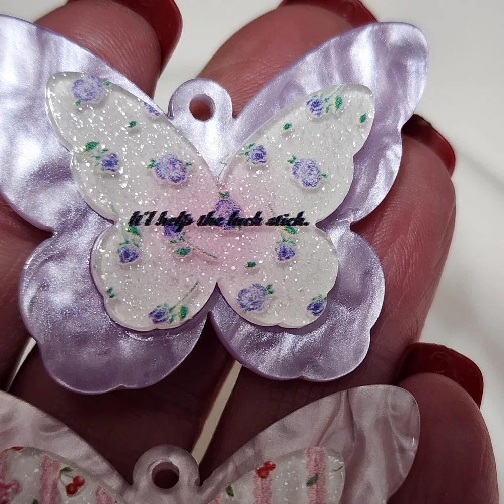 N/A butterfly pendants