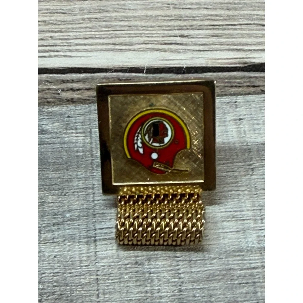 NFL Washington Redskins Single‎ Gold Cufflink