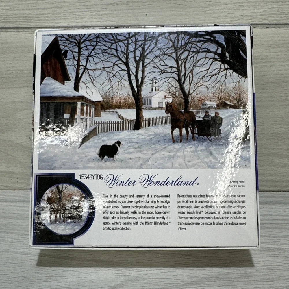 TCG Winter Wonderland Heading Home 1000PC Puzzle 29 x 20