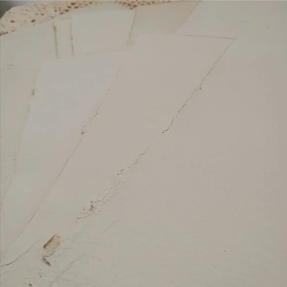 Handmade Papers , 10 Thin Cream Deckled Edge Sheets