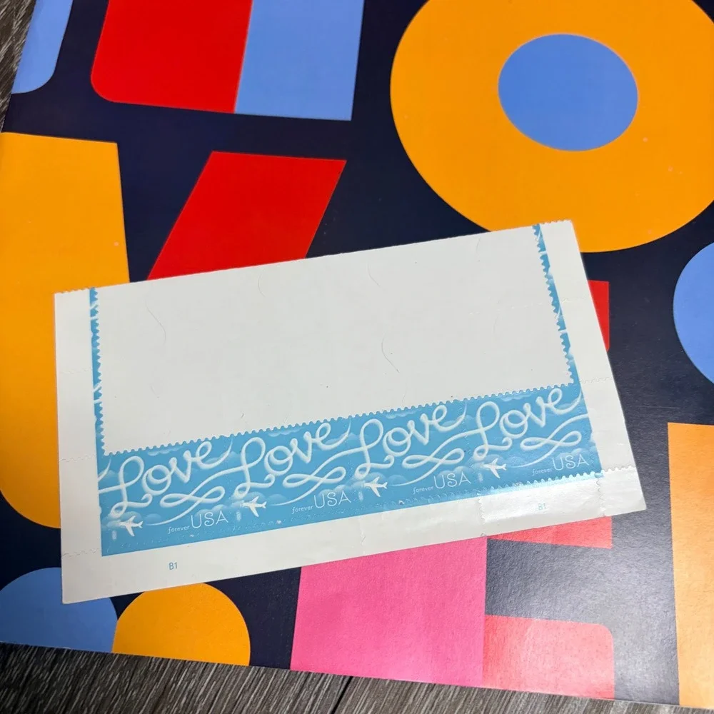 USPS Forever Love Stamps 2020 2021 Heart Sheets and Philatelic Catalog Set