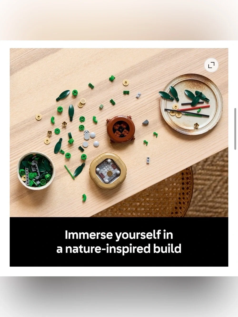 Lego decorative botanicals