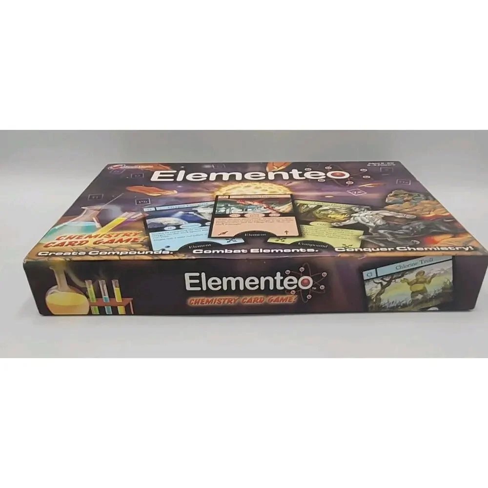 Elementeo 1st Edition Chemistry Card Game STEM Science Elements Alchemist Empire